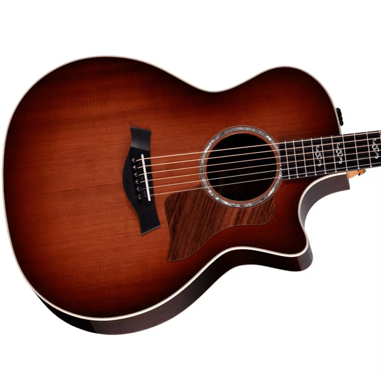 Taylor Sunset Blvd 714CE Acoustic Electric Guitar (Shaded Edge Burst) - Image 3