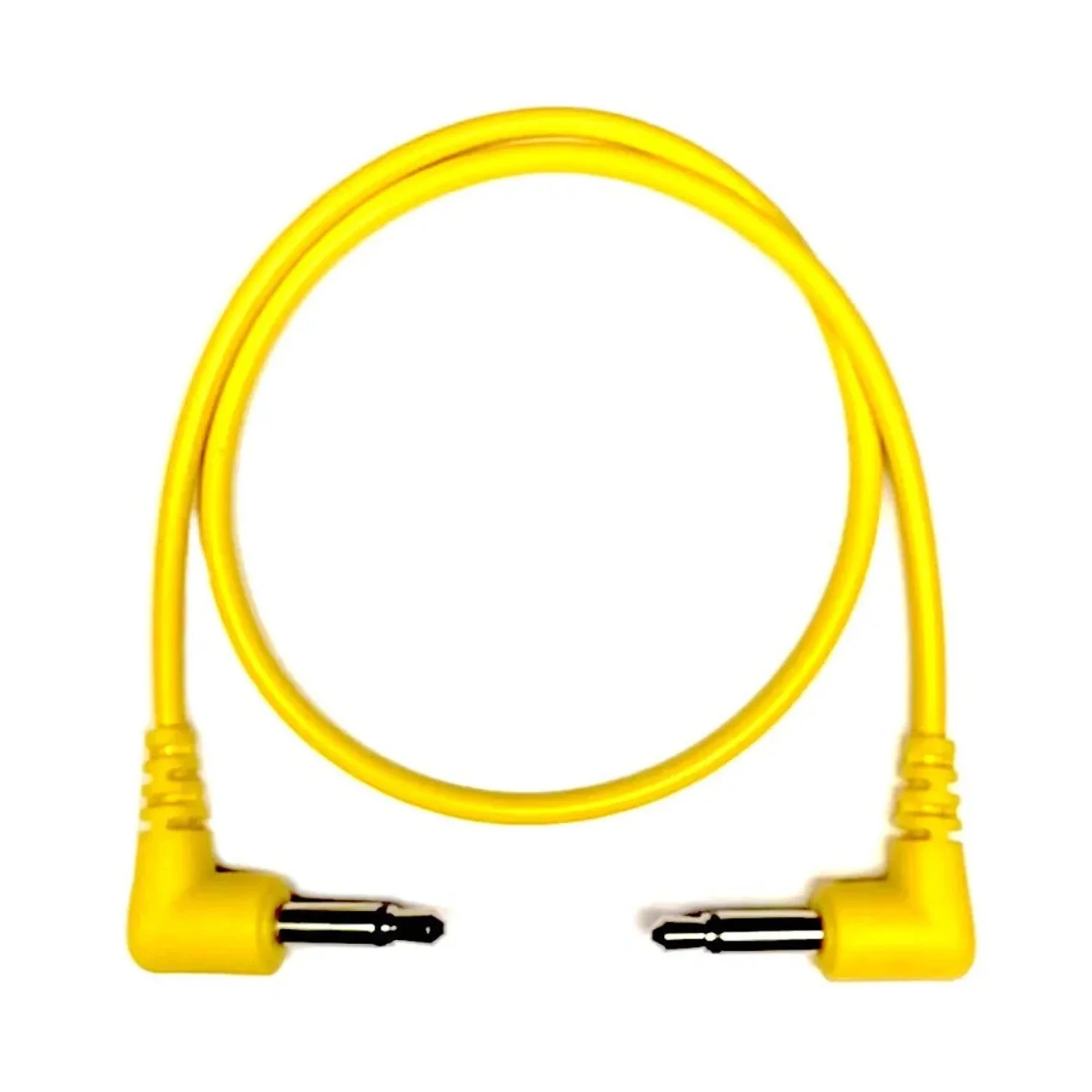 Tendrils Right Angled Eurorack Cables 20cm (Yellow) 6pk