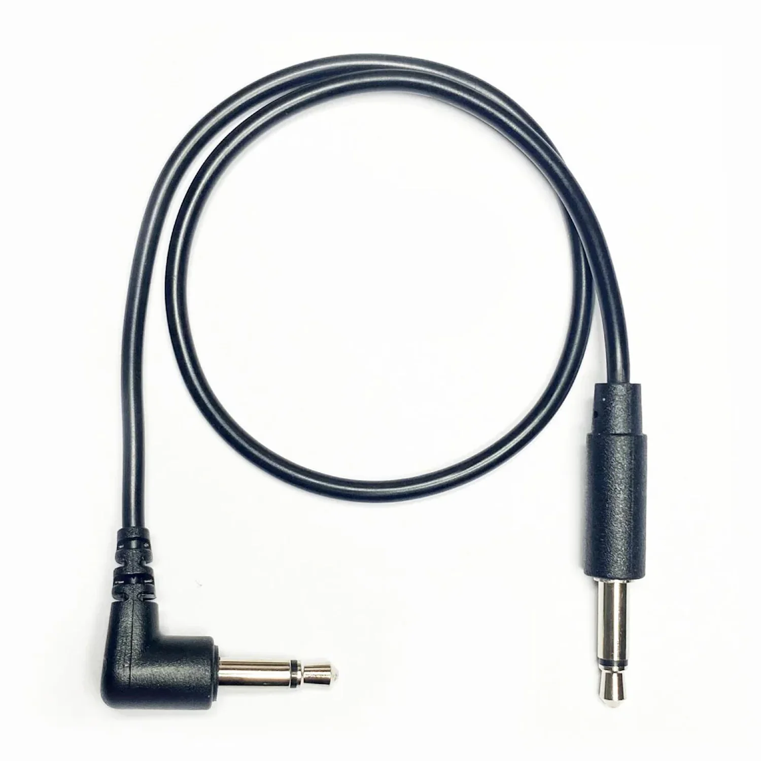 Tendrils Right Angled to Straight Eurorack Cables 30cm (Black) 6pk