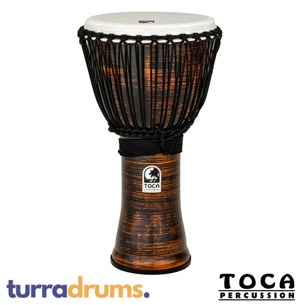 Toca Freestyle II Series 12" Rope-Tuned Synthetic Djembe - Image 5