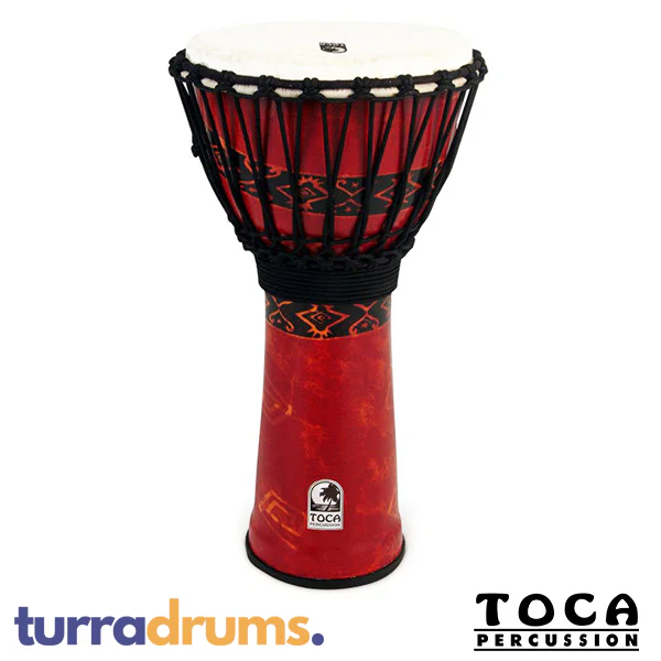 Toca Freestyle II Series 12" Rope-Tuned Synthetic Djembe - Image 7