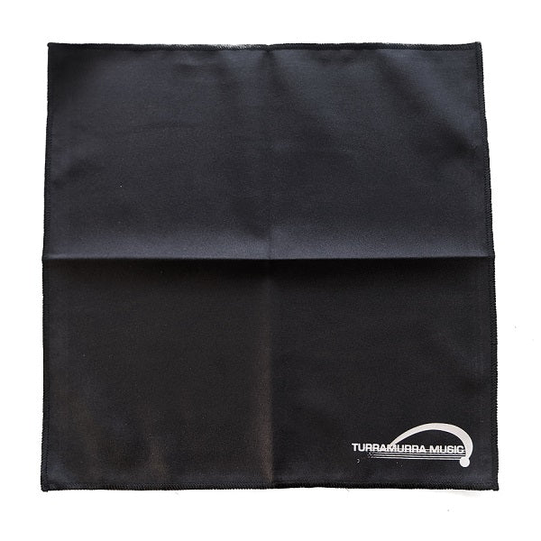 Turramurra Music Microfibre Polishing Cloth - Black - Image 2