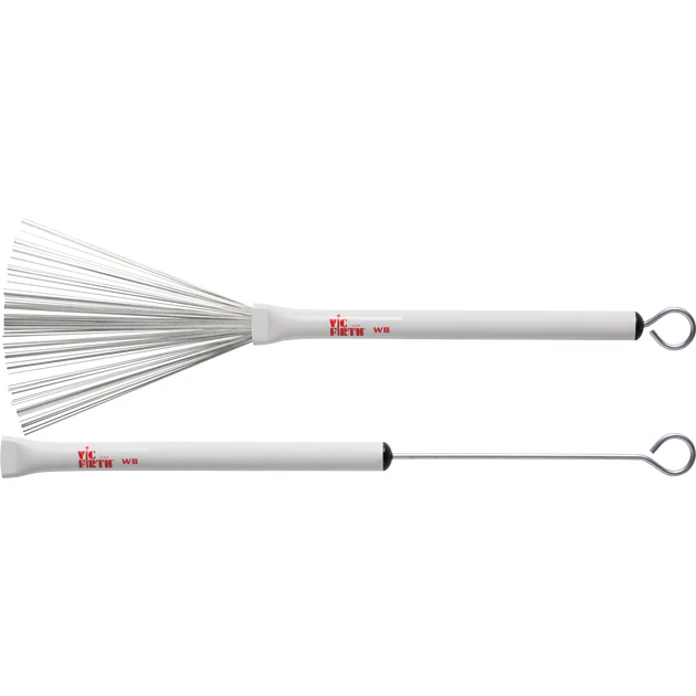 Vic Firth Jazz Brushes - White (VFWB)