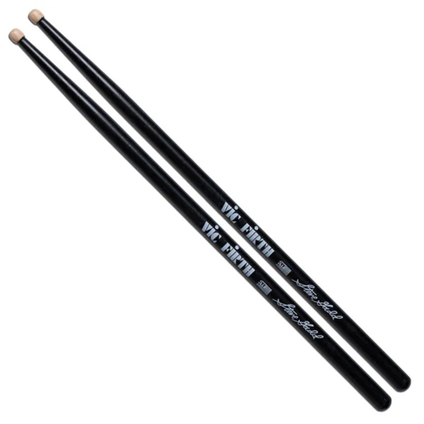 Vic Firth Signature Series Steve Gadd Drumsticks - Black (VFSSG) - Image 2