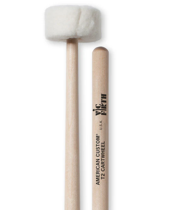 Vic Firth T2 American Custom Timpani Mallets - Cartwheel (VFT2)