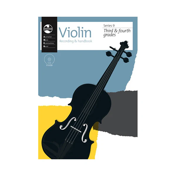 Violin Series 9 CD Recording Handbook Grades 3 to Grade 4