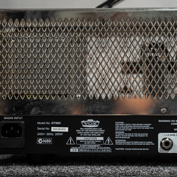Vox Night Train 50W Head (Pre-Owned) - Image 7