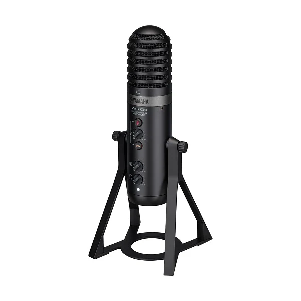Yamaha AG01 USB Microphone - Black - Image 2