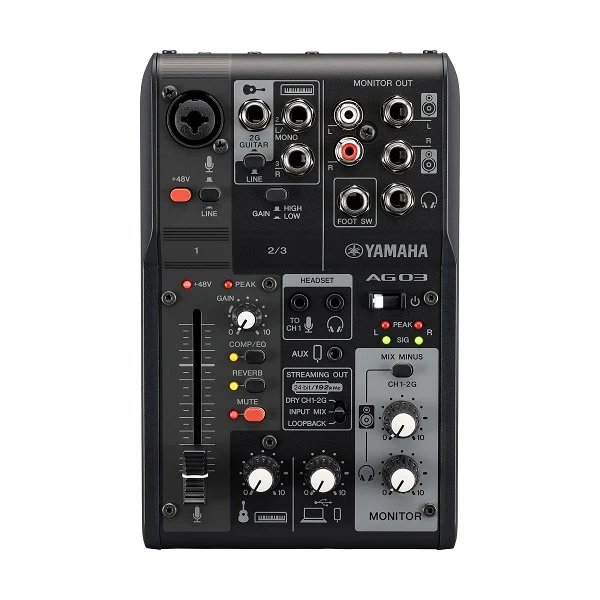 Yamaha AG03MK2 - Black