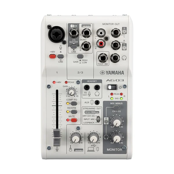 Yamaha AG03MK2 - White