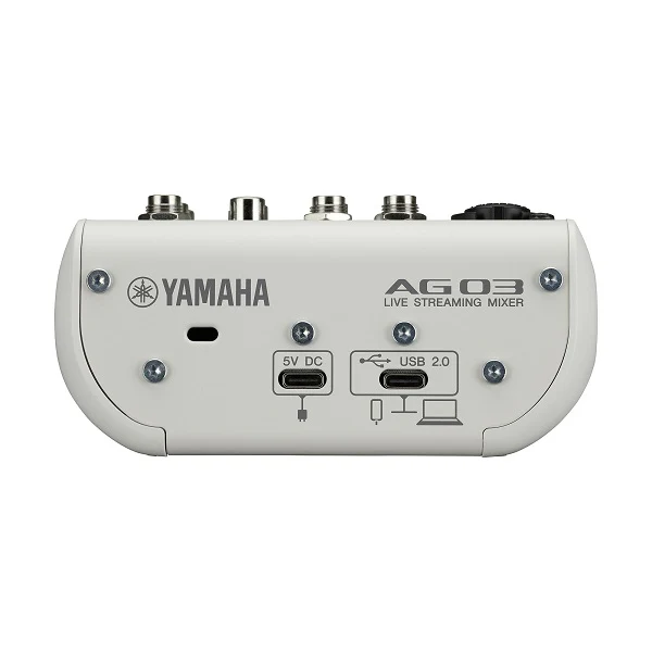 Yamaha AG03MK2 - White - Image 3