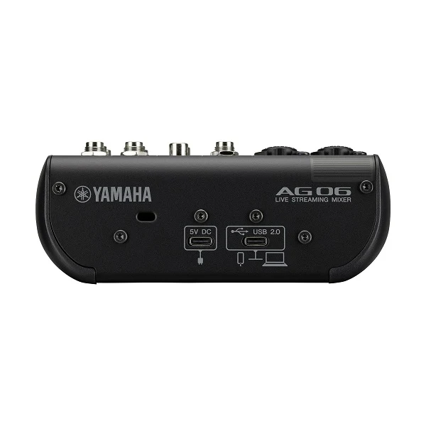 Yamaha AG06MK2 - Black - Image 3