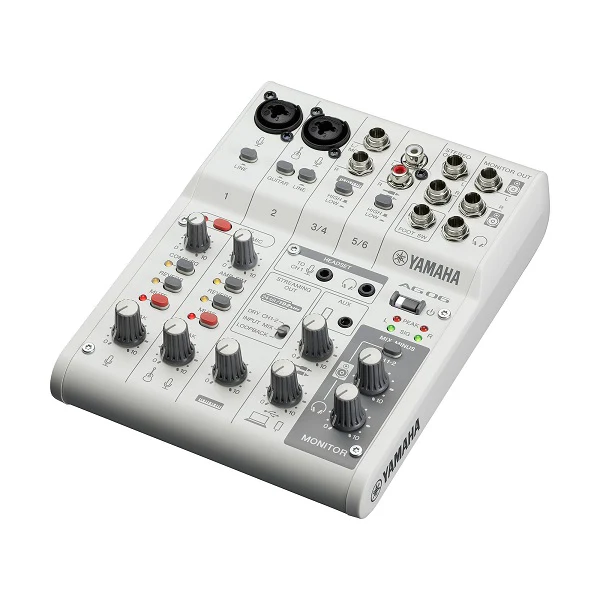 Yamaha AG06MK2 - White - Image 2