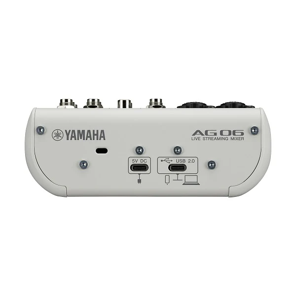 Yamaha AG06MK2 - White - Image 3