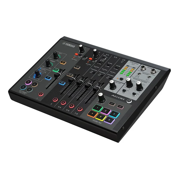 Yamaha AG08 Streaming Mixer - Black - Image 3