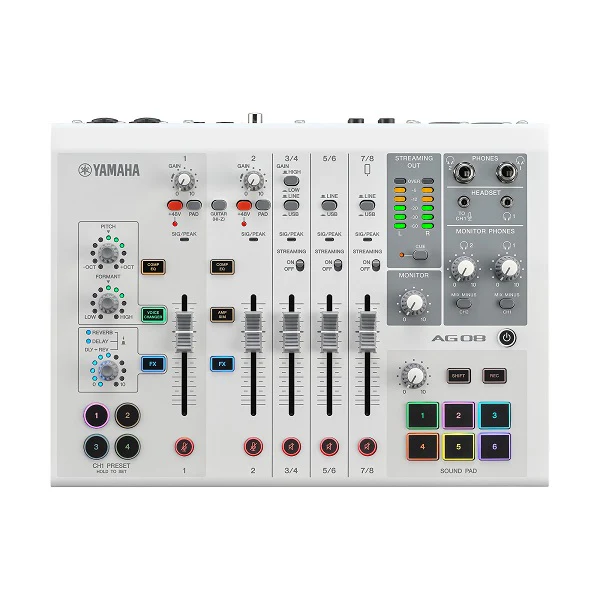 Yamaha AG08 - White