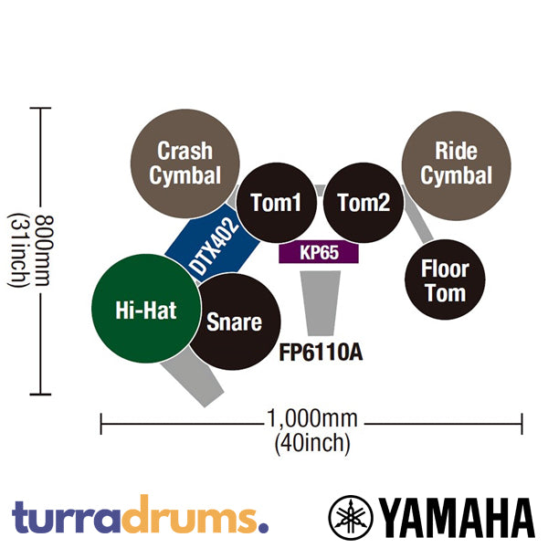 Yamaha DTX432K PLUS Electronic Drum Kit - Image 12