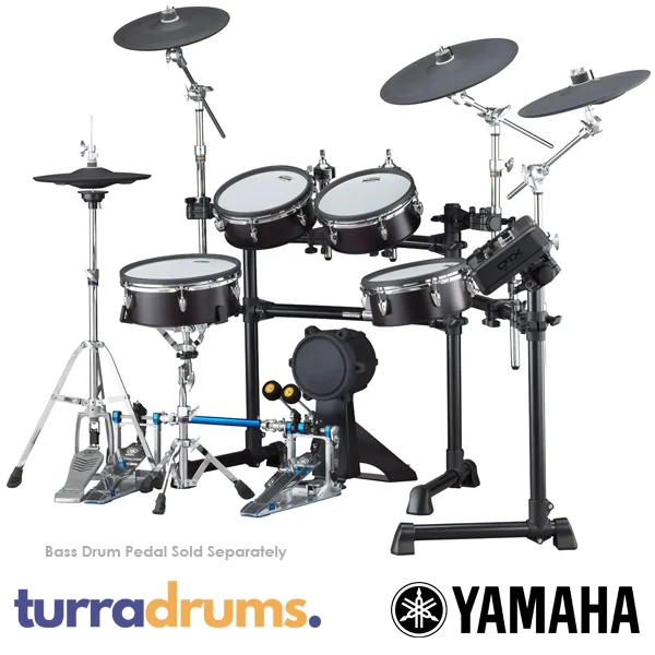 Yamaha DTX8K-M Electronic Drum Kit with Mesh Heads - Black Forest - Image 2