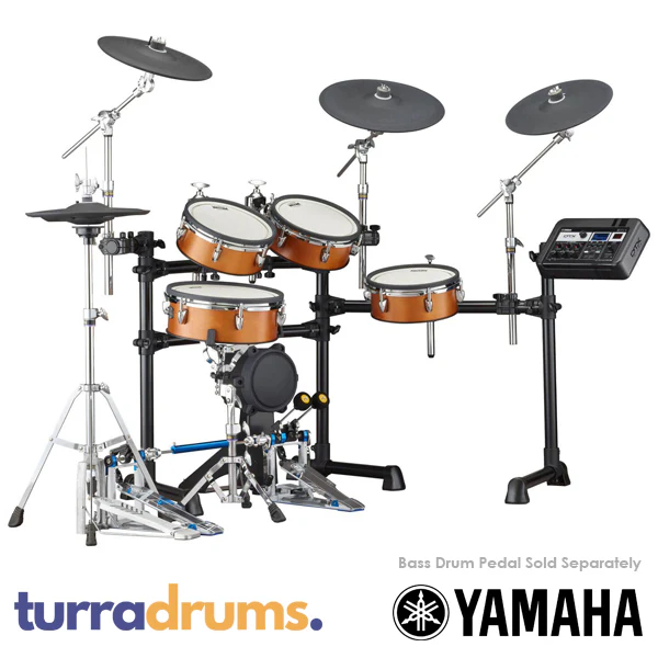 Yamaha DTX8K-X Electronic Drum Kit with TCS Heads - Real Wood - Image 3