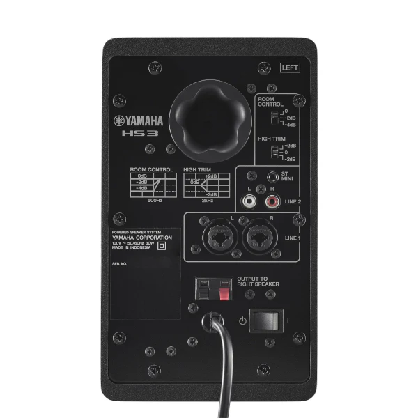 Yamaha HS3 (Pair) - Black - Image 3