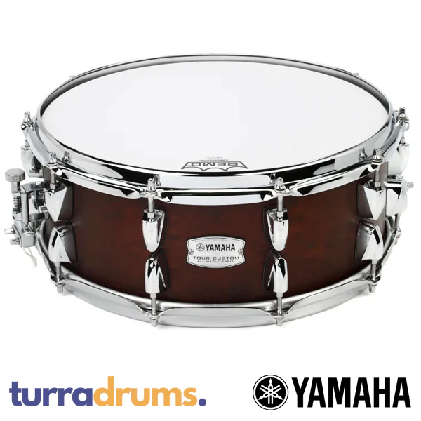 Yamaha Tour Custom 14 x 5.5 Maple Snare Drum (TMS1455) - Image 2