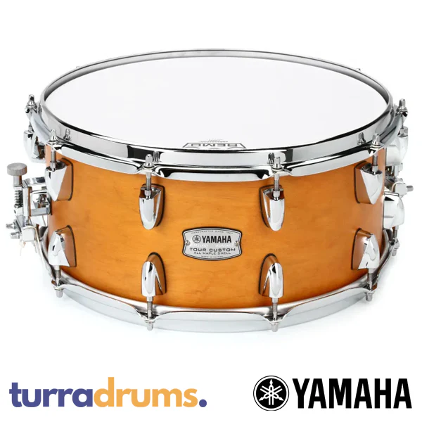 Yamaha Tour Custom 14 x 6.5 Maple Snare Drum (TMS1465) - Image 2