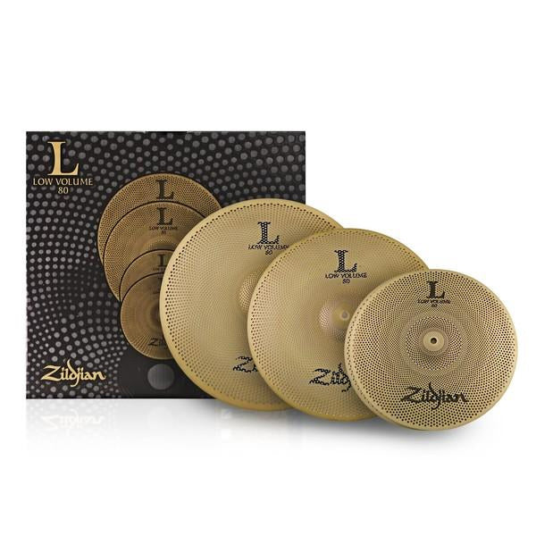 Zildjian LV468 Low Volume L80 Cymbal Pack 14/16/18 - Image 3